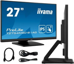 Monitor dotykowy iiyama ProLite T2754MSC-B1AG 27" IPS, FullHD,