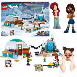Lego Friends Zimowa Przygoda W Igloo Zaprzęg Zimowych