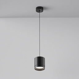 Okragła lampa sufitowa do salonu Polar P088PL-GX53-B Maytoni