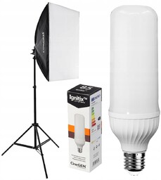 Zestaw do live video softbox 60x40cm 85W Led