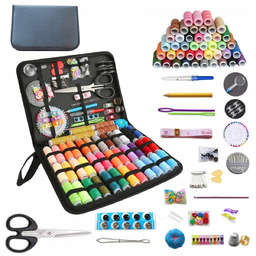 Zestaw Krawiecki Przybornik do Szycia Nici Igły Nożyczki