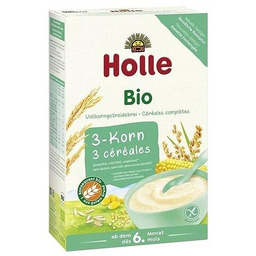 HOLLE Kaszka pełnoziarnista Bio 3 zboża, 250g ->