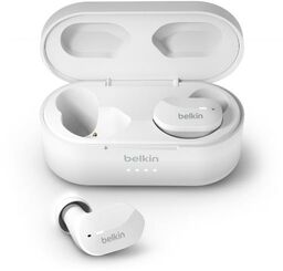Belkin Soundform Dokanałowe Biały Słuchawki bezprzewodowe