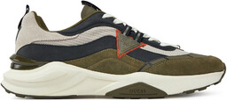 Sneakersy Guess FMJVALELL12 Zielony