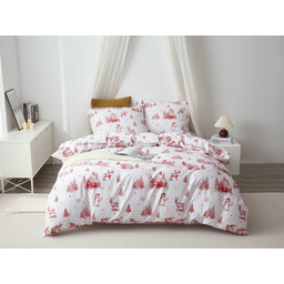 Spod Igły I Nitki Pościel świąteczna 160x200 Laponia