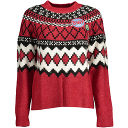DESIGUAL SWETER DAMSKI CZERWONY