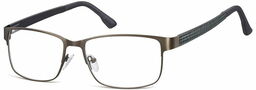 Sunoptic Elastyczne oprawki okularowe 610D metalowe kolor oliwkowy