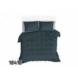 Karo Pościel bawełniana 180x200 1841E szmaragdowa 74 jednobarwna