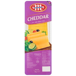 Ser Cheddar EUR w plastrach 800 g