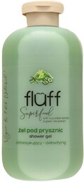 Fluff - Żel pod prysznic- Zielona herbata -