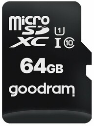 GOODRAM Karta pamięci Power microSDXC 64GB + Adapter