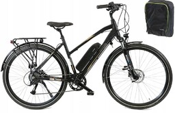 Niemiecki Rower Trekkingowy Elektryczny Damski Męski 28" Miejski
