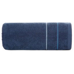 Ręcznik bawełniany 70x140 Suzi granatowy frotte 500 g/m2