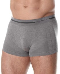Bokserki męskie Brubeck Comfort Wool BX10430 ciemnoszare