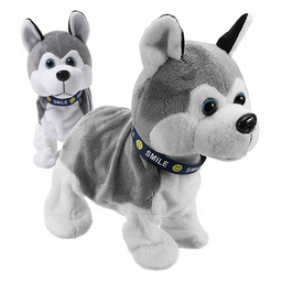 Interaktywny Piesek Husky Pies Robot Reaguje Na Dotyk
