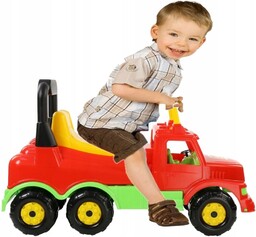 Duży Jeździk Ciężarówka Pchacz 43634