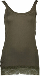SILVIAN HEACH ZIELONA damski tank top