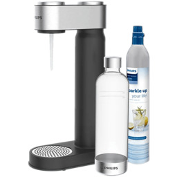 Saturator do wody PHILIPS GoZero ADD4902BK/10 Czarno-srebrny