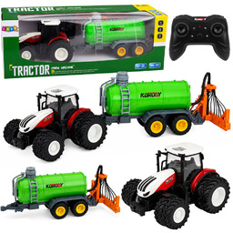 DLA DZIECI NA PILOTA TRAKTOR Z AKCESORIAMI