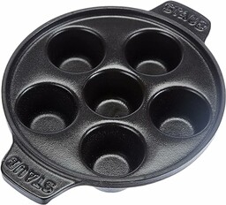 Staub Naczynie Żaroodporne, Żeliwo, Matowy Czarny, 14 cm