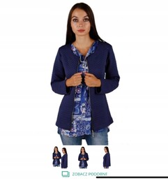 Sweter Rozpinany Żakiet Damski Plus Size Xxl Prezent