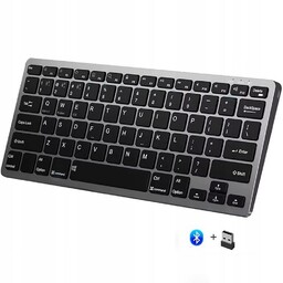 Klawiatura bezprzewodowa Bluetooth 3.0 5.0 2.4G Usb Smart