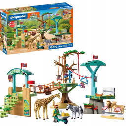 Playmobil 72070 Park Linowy Zoo Safari Zwierzęta Żyrafa