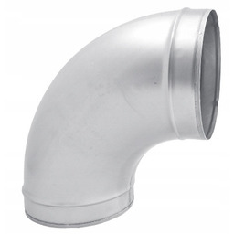 Kolano BP fi 160 mm kąt 90 wentylacyjne