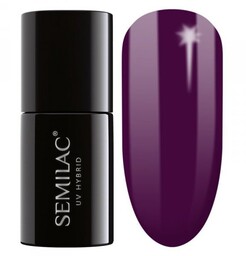 SEMILAC Lakier hybrydowy 015 Plum 7 ml