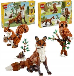 LEGO Creator 3w1 31154 Leśne zwierzęta: Czerwony lis