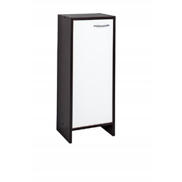 Szafka stojąca komoda łazienkowa Praxis biała Venge Luizjana