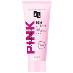 AA Aloes Pink multinawilżający krem BB 01 Light
