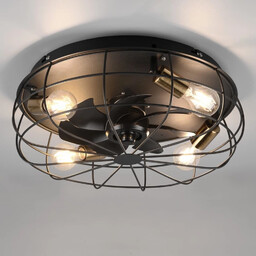 Loftowy wentylator TRONDHEIM R61095032 RL Light plafon druciany