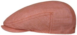 Kaszkiet Woodfield Linen by Stetson, czerwony