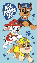 Jerry Fabrics Ręczniczek do przedszkola 30x50 Paw Patrol