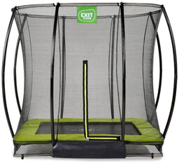 Trampolina naziemna Silhouette 153x214cm z siatką zabezpieczającą zielona