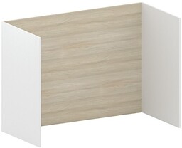 Parawan biurkowy FUTURE, 1200 x 1739 x 820,