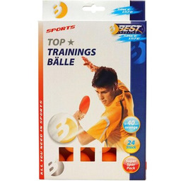 BEST SPORTING Piłeczki do ping ponga Training Pomarańczowy