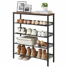 Regał szafka na buty loft industrialna 5 półek