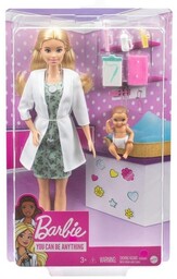 Barbie Pediatra Lalka GVK03 Lekarz Lekarka Pani Doktor