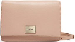 Torebka Calvin Klein Hardware Flap Crossbody K60K612967 Różowy