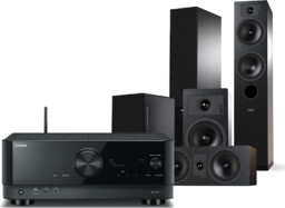 Yamaha RX-V4A (czarny) + Tesi 5 + 2