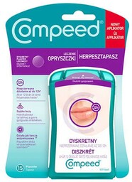 COMPEED Dyskretny plaster na opryszczkę, 15szt. -> Odbiór