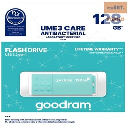 PenDrive 3.0 GOODRAM ANTIBACTERIAL 128GB