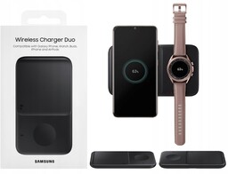 Ładowarka Indukcyjna Samsung Duo Charger Bezprzewodowa Podwójna 9W