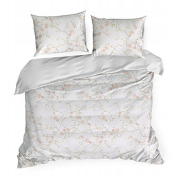 Komplet pościeli 220X200 z bawełny w delikatny wzór