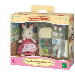 Sylvanian families Komplet mamy Czekoladowych króliczków (lodówka) 5014