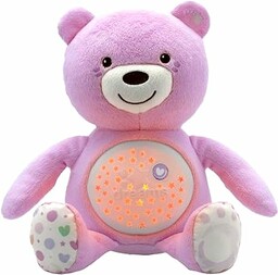 Chicco First Dreams Miś z Projektorem, z Lampką