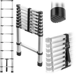 Drabina aluminiowa teleskopowa Zalavar 2.6m 9 szczebli