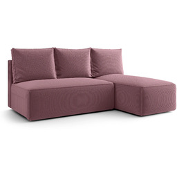 Edinos Różowa narożna sofa rozkładana M9-P94